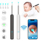 【Vera】Wi-Fi Ear Cleaning Kit Smart Visual Ear Sticks LEDLight 1080P HD load otoscope Ear Cleaner Ear waxremoval tool Suitable for Android iOS phonesEarwax Removal